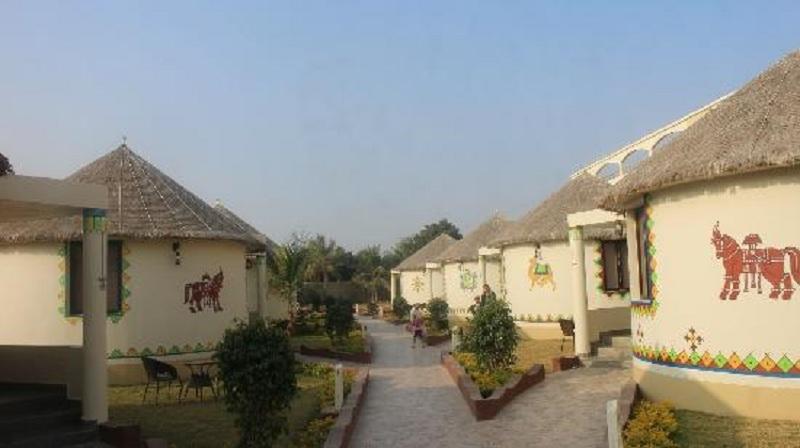 Seven Sky Clarks Exotica Hotel Bhuj Buitenkant foto